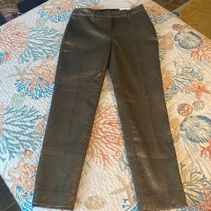 White House Black Market Women’s slacks  in iridescent gold . Size 00P